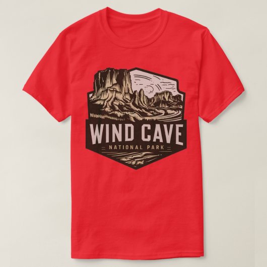 Nationalpark der Windhöhle 1 T-Shirt (Design vorne)