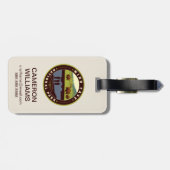 Nationalpark der Windhöhle Gepäckanhänger (Rückseite horizontal)