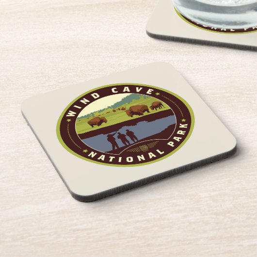 Nationalpark der Windhöhle Getränkeuntersetzer (Linke Seite)