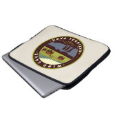Nationalpark der Windhöhle Laptopschutzhülle (Vorne Knopf)