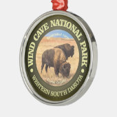 Nationalpark der Windhöhle Ornament Aus Metall (Links)