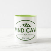 Nationalpark der Windhöhle Zweifarbige Tasse (Mittel)