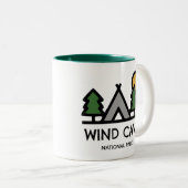 Nationalpark der Windhöhle Zweifarbige Tasse (VorderseiteRechts)