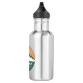 Nationalpark des Großen Beckens Edelstahlflasche (Rechts)