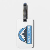 Nationalpark des Großen Beckens Gepäckanhänger (Rückseite vertikal)