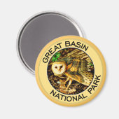 Nationalpark des Großen Beckens Magnet (Vorderseite/Rückseite)
