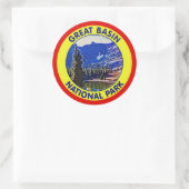 Nationalpark des Großen Beckens, Nevada Runder Aufkleber (Tasche)