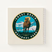 Nationalpark des Großen Beckens Notizblock (Rückseite)