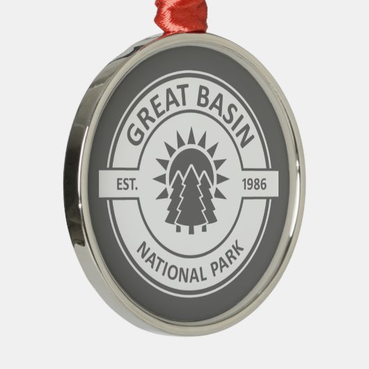 Nationalpark des Großen Beckens Ornament Aus Metall (Rechts)