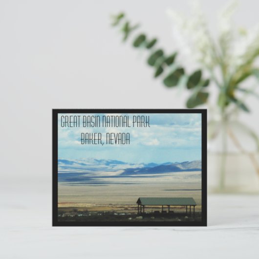 Nationalpark des Großen Beckens Postkarte (Stehend Vorderseite)