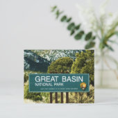 Nationalpark des Großen Beckens Postkarte (Stehend Vorderseite)