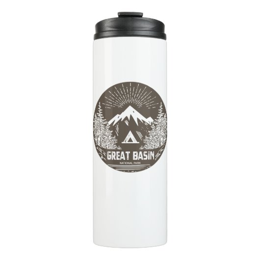 Nationalpark des Großen Beckens Thermosbecher (Vorderseite)