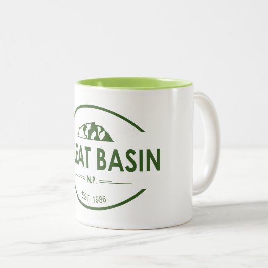 Nationalpark des Großen Beckens Zweifarbige Tasse (VorderseiteRechts)
