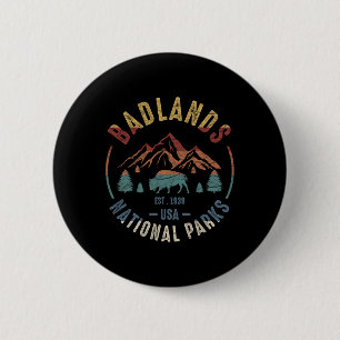 Nationalpark Dlands South Dakota Der Mount Rushmo Button