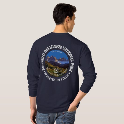 Nationalpark Dolomiti Bellunesi (c) T-Shirt (Schwarz voll)