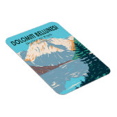 Nationalpark Dolomiti Bellunesi Italien Vintag Magnet (Rechte Seite)