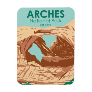 Nationalpark Doppelte Arche Magnet
