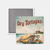 Nationalpark Dry Tortugas, Florida Magnet (Vorderseite/Rückseite)