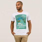 Nationalpark Durmitor, Karte Montenegro T-Shirt (Vorne ganz)