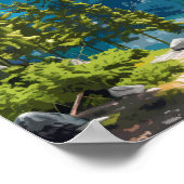 Nationalpark Durmitor Poster (Ecke)