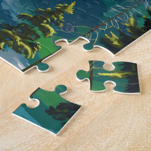 Nationalpark Durmitor Puzzle (Seite)