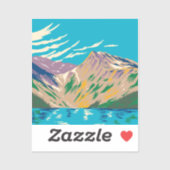 Nationalpark Ecrins Aufkleber (Blatt)