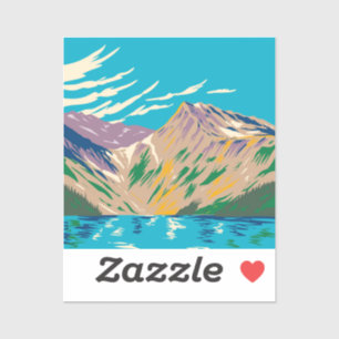 Nationalpark Ecrins Aufkleber