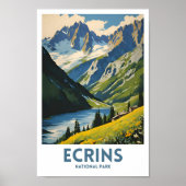 Nationalpark Ecrins Poster (Vorne)