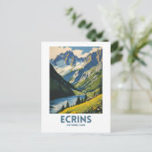 Nationalpark Ecrins Postkarte (Stehend Vorderseite)