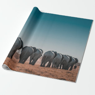 NATIONALPARK ETOSHA GESCHENKPAPIER