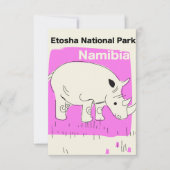 Nationalpark Etosha, Namibia (Vorderseite)