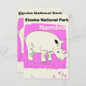 Nationalpark Etosha, Namibia (Vorne/Hinten)
