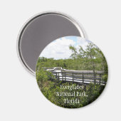 Nationalpark Everglades, Florida Magnet (Vorderseite/Rückseite)