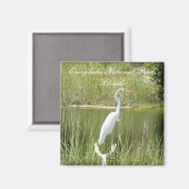 Nationalpark Everglades, Florida Magnet (Vorderseite/Rückseite)