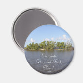 Nationalpark Everglades, Florida Magnet (Vorderseite/Rückseite)