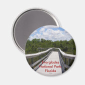 Nationalpark Everglades, Florida Magnet (Vorderseite/Rückseite)