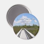 Nationalpark Everglades, Florida Magnet (Vorderseite/Rückseite)