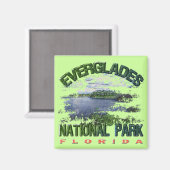 Nationalpark Everglades, Florida Magnet (Vorderseite/Rückseite)