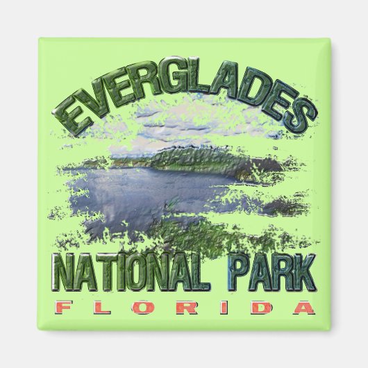 Nationalpark Everglades, Florida Magnet (Vorne)