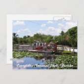 Nationalpark Everglades, Florida Postkarte (Vorne/Hinten)