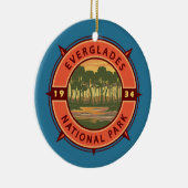 Nationalpark Everglades Keramik Ornament (Rechts)