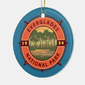 Nationalpark Everglades Keramik Ornament (Links)