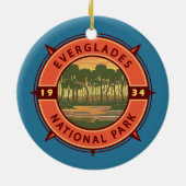 Nationalpark Everglades Keramik Ornament (Hinten)