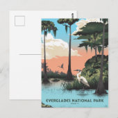 Nationalpark Everglades Postkarte (Vorne/Hinten)