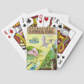 Nationalpark Everglades Spielkarten (Rückseite)