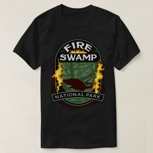 Nationalpark Feuerschwald T-Shirt (Design vorne)