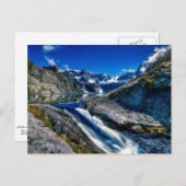 Nationalpark Fiordland, Neuseeland Postkarte (Vorne/Hinten)
