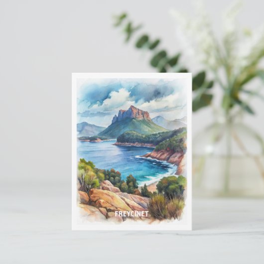 Nationalpark Freycinet Postkarte (Stehend Vorderseite)
