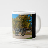 Nationalpark Gettysburg - Fall - Kanone Jumbo-Tasse (Vorderseite Rechts)
