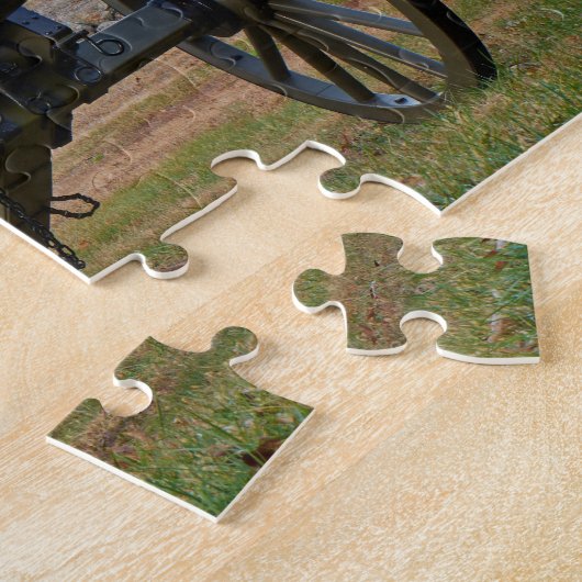 Nationalpark Gettysburg - Fall - Kanone Puzzle (Seite)